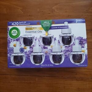Air Wick Lavender & Chamomile Essential Oils 7-Pack Refills